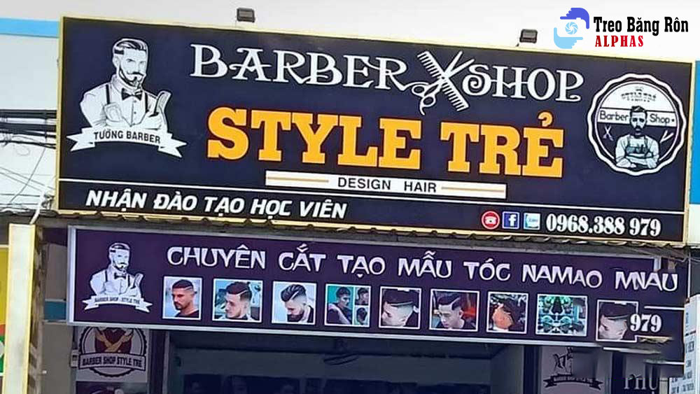 15 mẫu bảng hiệu hộp đèn cho tiệm Hớt Tóc cắt tóc nam nữ tại dĩ an Bình  Dương và Thủ Đức TPHCM  YouTube