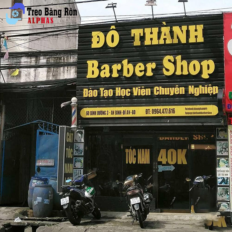 mẫu bảng hiệu barbershop