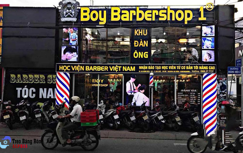 mẫu bảng hiệu barbershop