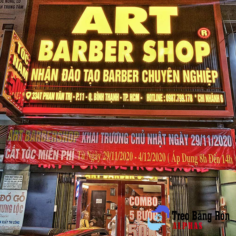 mẫu bảng hiệu barbershop