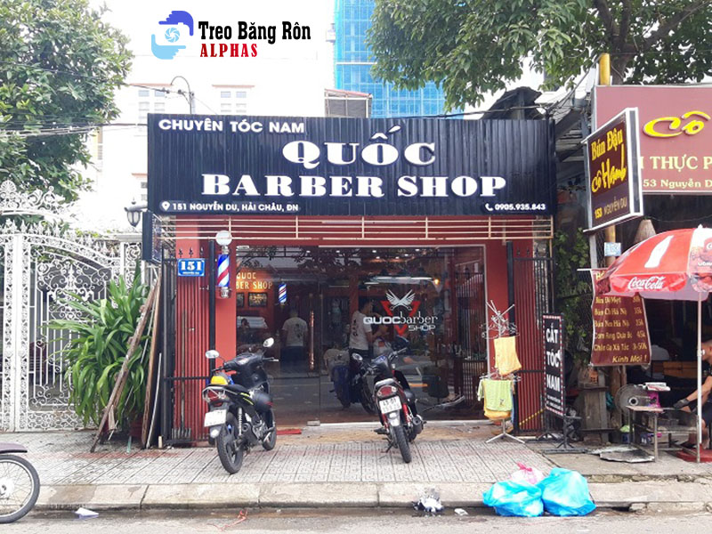 mẫu biển hiệu barbershop