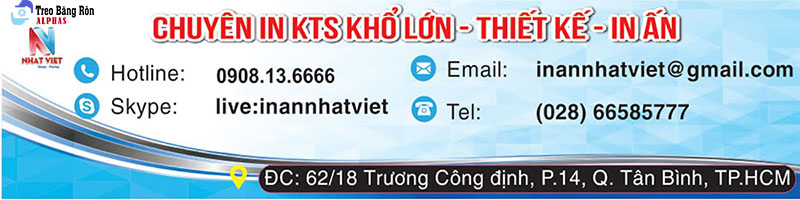 Công ty in QC & Truyền Thông Nhất Việt
