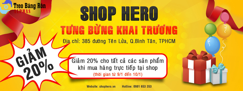 mẫu banner đẹp, ấn tượng