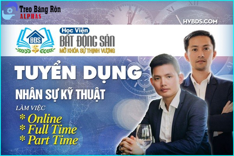banner tuyển dụng sale