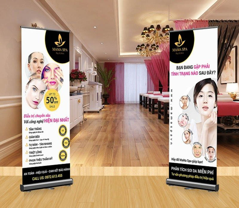 Standee spa