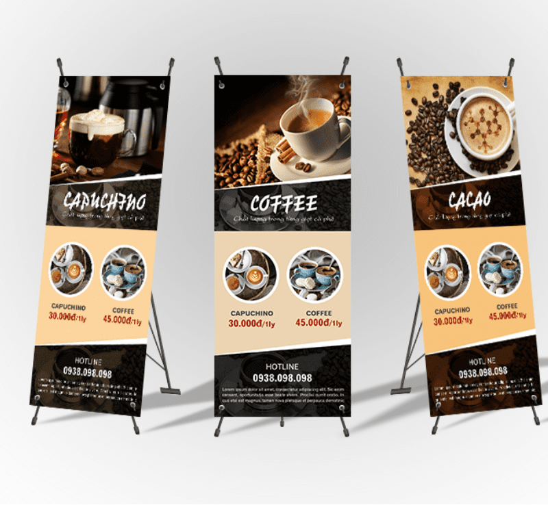 standee coffee là gì