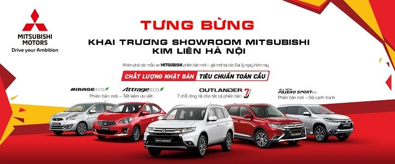 Băng rôn khai trương showroom ô tô