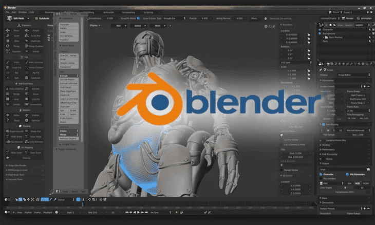 Blender - Phần mềm thiết kế đồ họa miễn phí