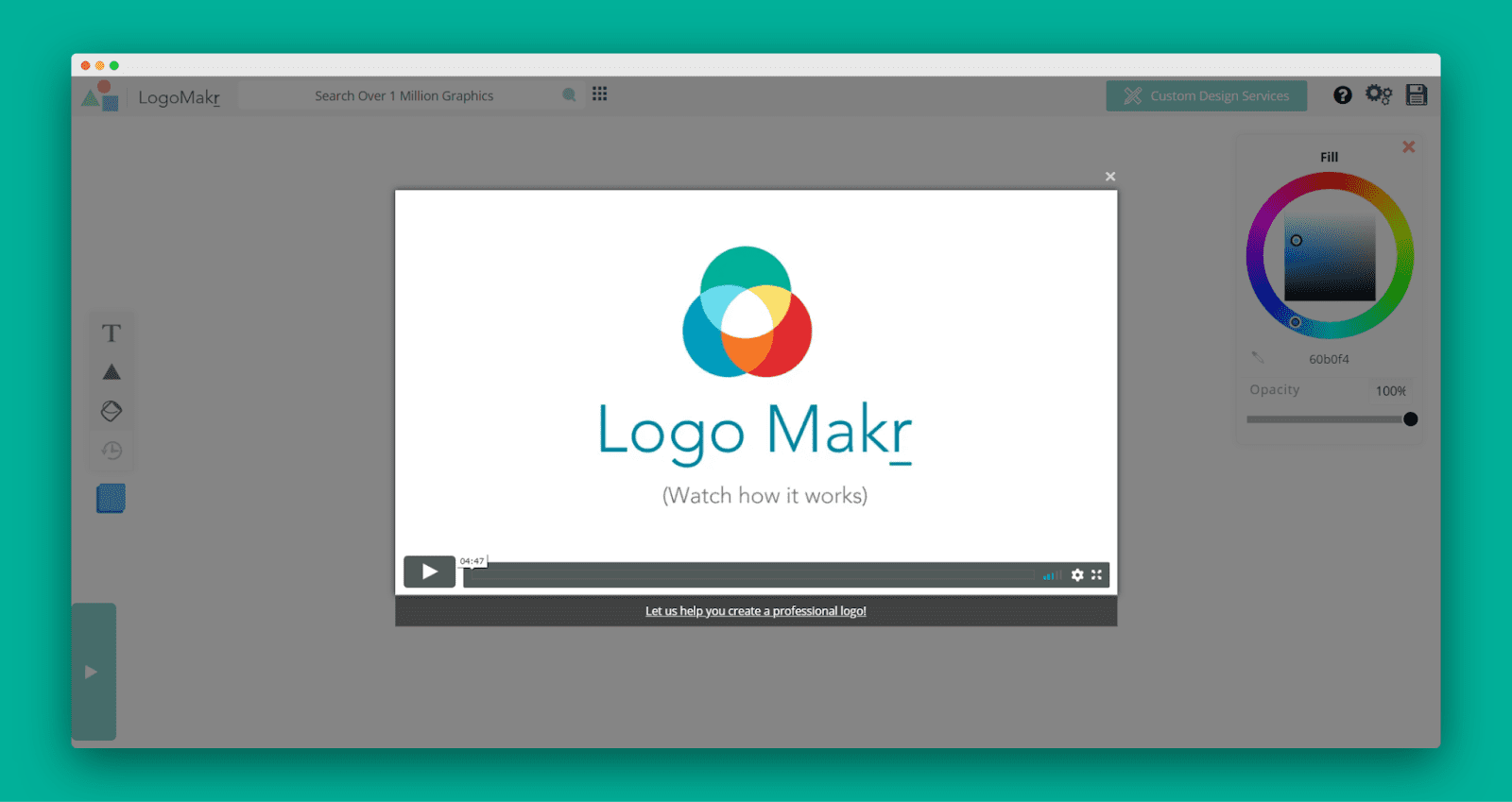 LogoMakr - Trang web tự thiết kế logo miễn phí