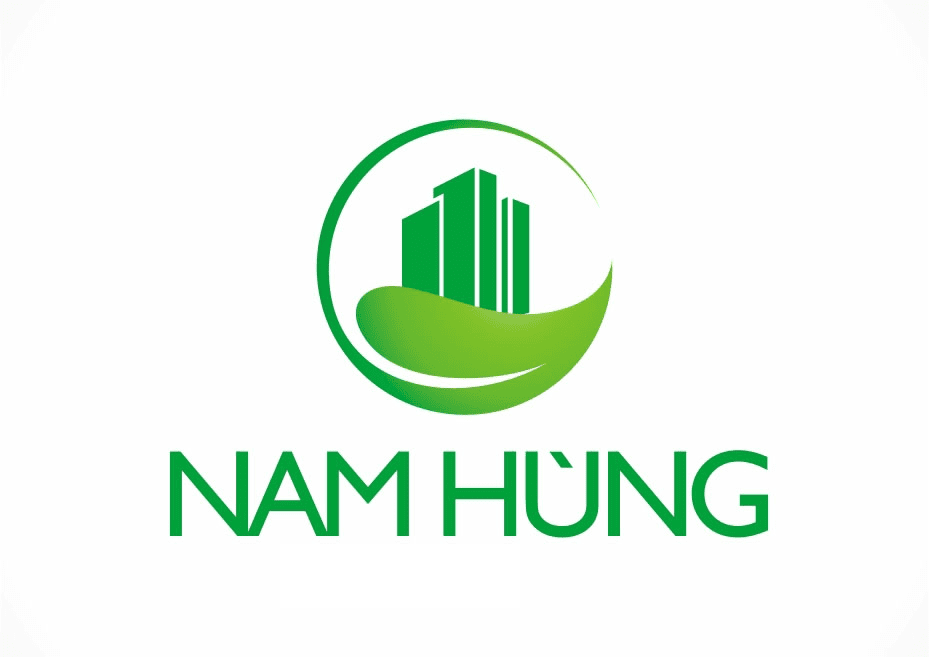 Thiết kế logo công ty xây dựng sử dụng Slogan & màu sắc thương hiệu