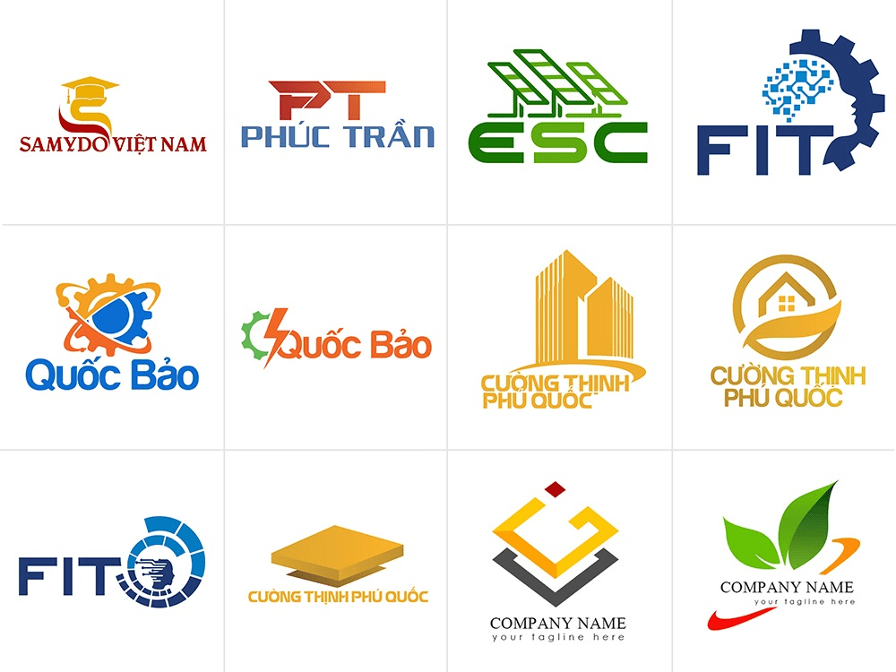 Thiết kế logo tên mình kết hợp với biểu tượng hoặc hình ảnh