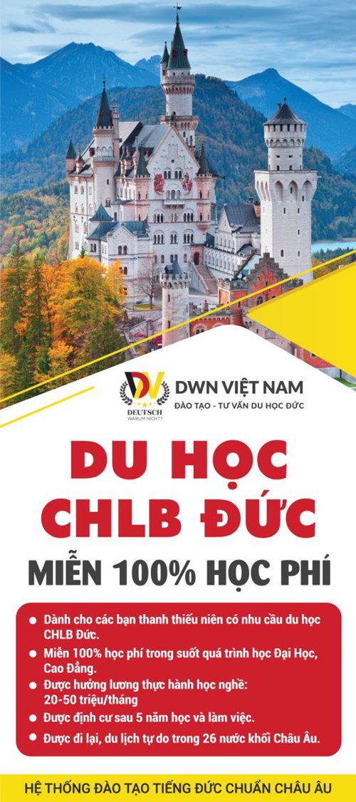 Standee du học mẫu #5