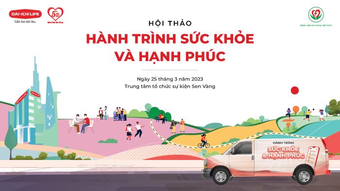 Backdrop hội thảo sức khoẻ mẫu #2