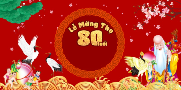 20+ Mẫu Phông Nền, Backdrop Mừng Thọ Đẹp, Trang Trọng, Ý Nghĩa