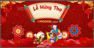 Background tiệc mừng thọ đẹp