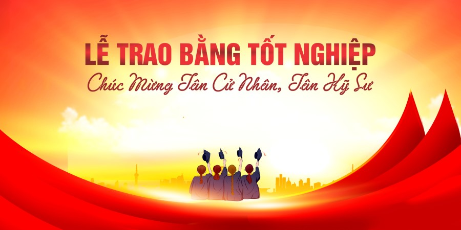 Phông nền lễ tốt nghiệp màu sắc tươi sáng mẫu #1