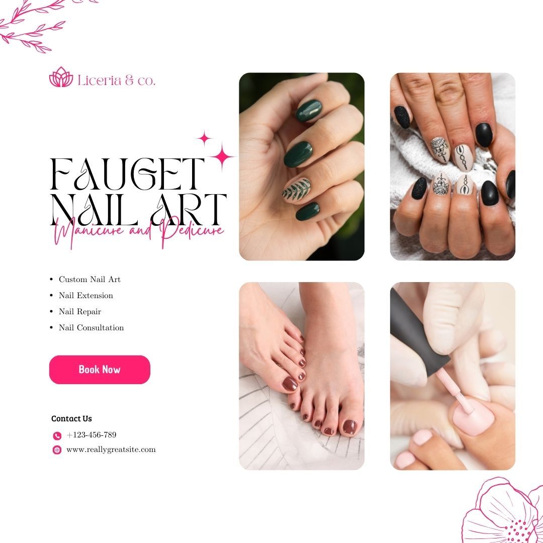 Mẫu băng rôn nail