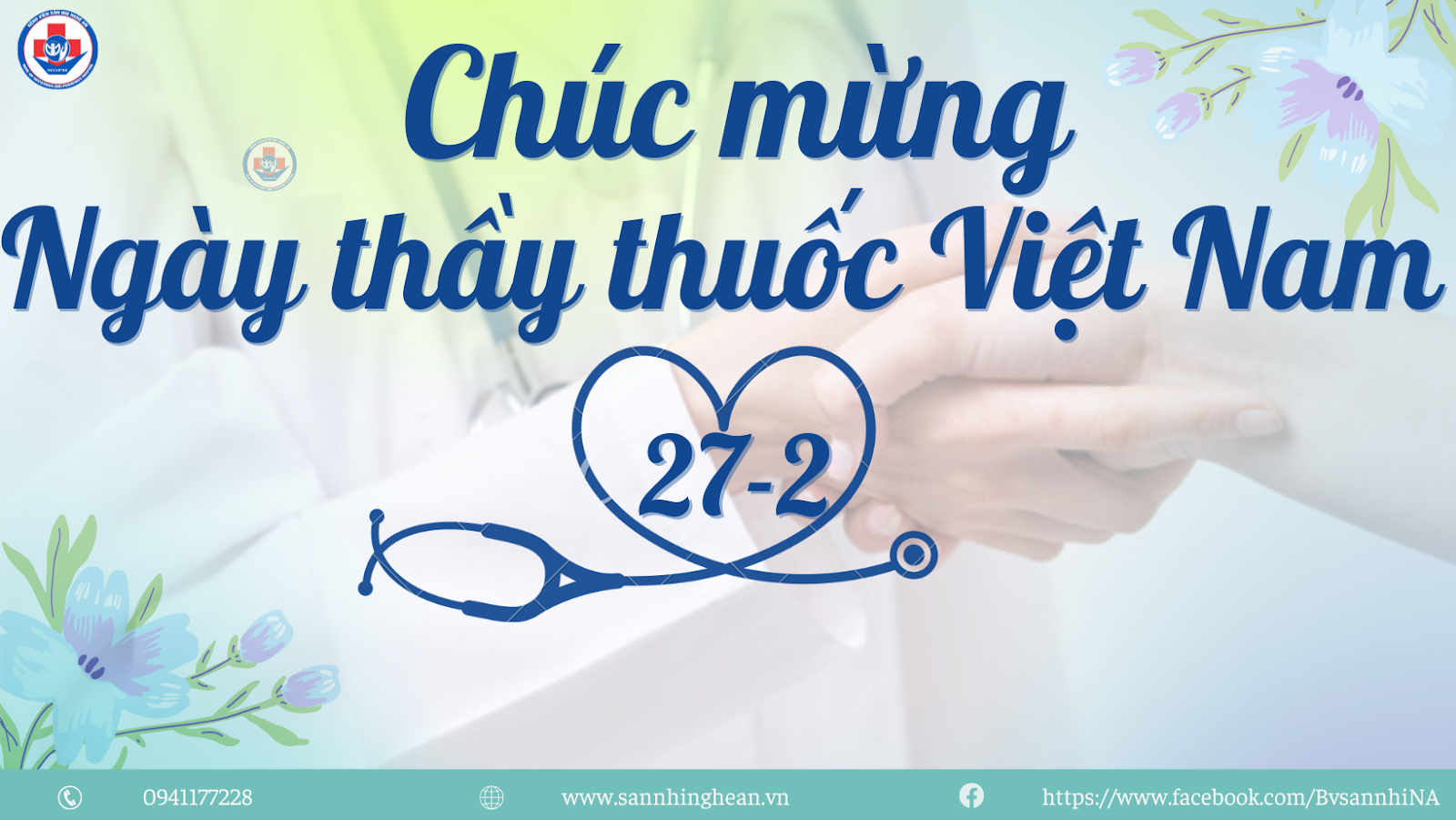 Bandroll Ngày thầy thuốc Việt Nam đẹp