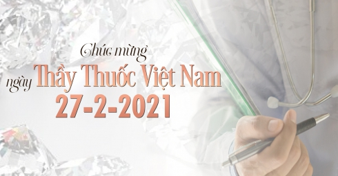 Mẫu băng rôn Ngày thầy thuốc Việt Nam độc đáo