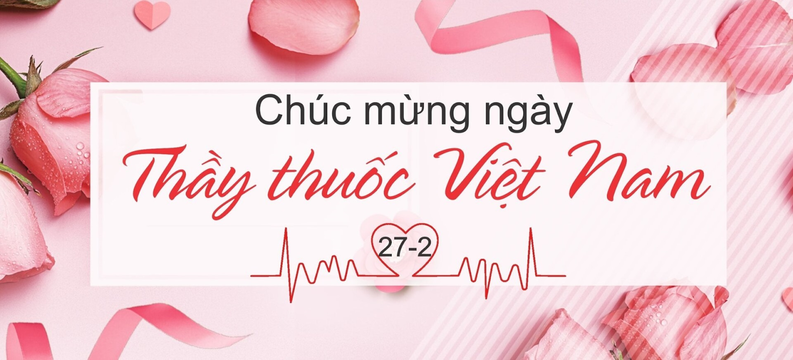 Mẫu băng rôn chúc mừng ngày thầy thuốc Việt Nam