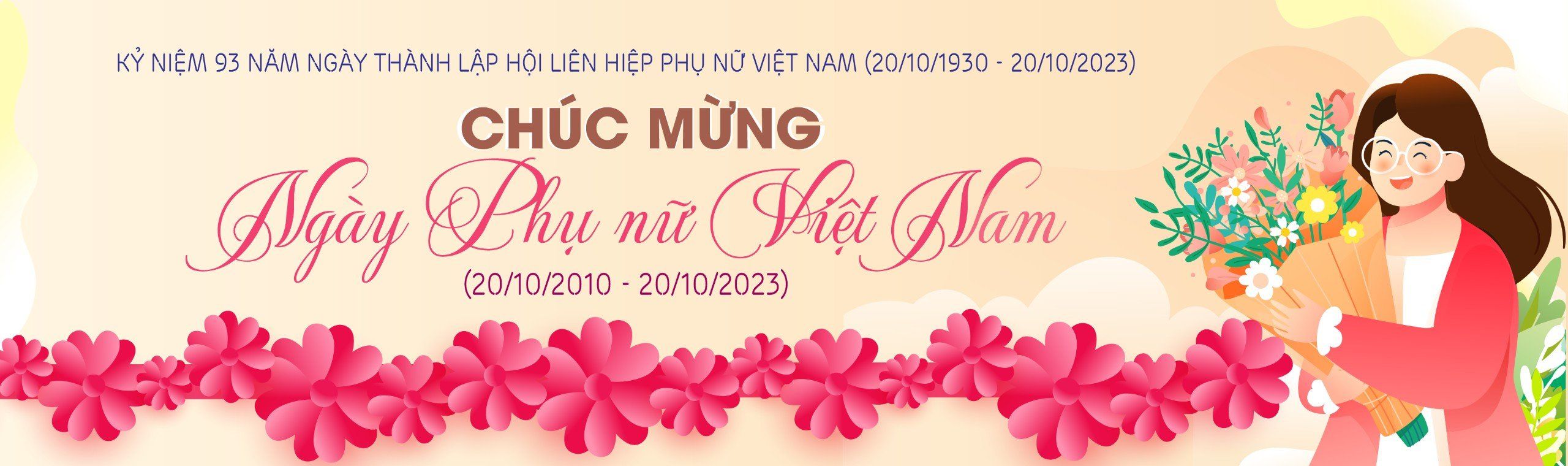 Băng rôn kỷ niệm 20 10 Bộ 15+ Mẫu Băng Rôn 20/10 Tôn Vinh Phụ Nữ Việt Nam