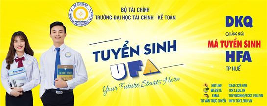 băng rôn tuyển sinh ấn tượng