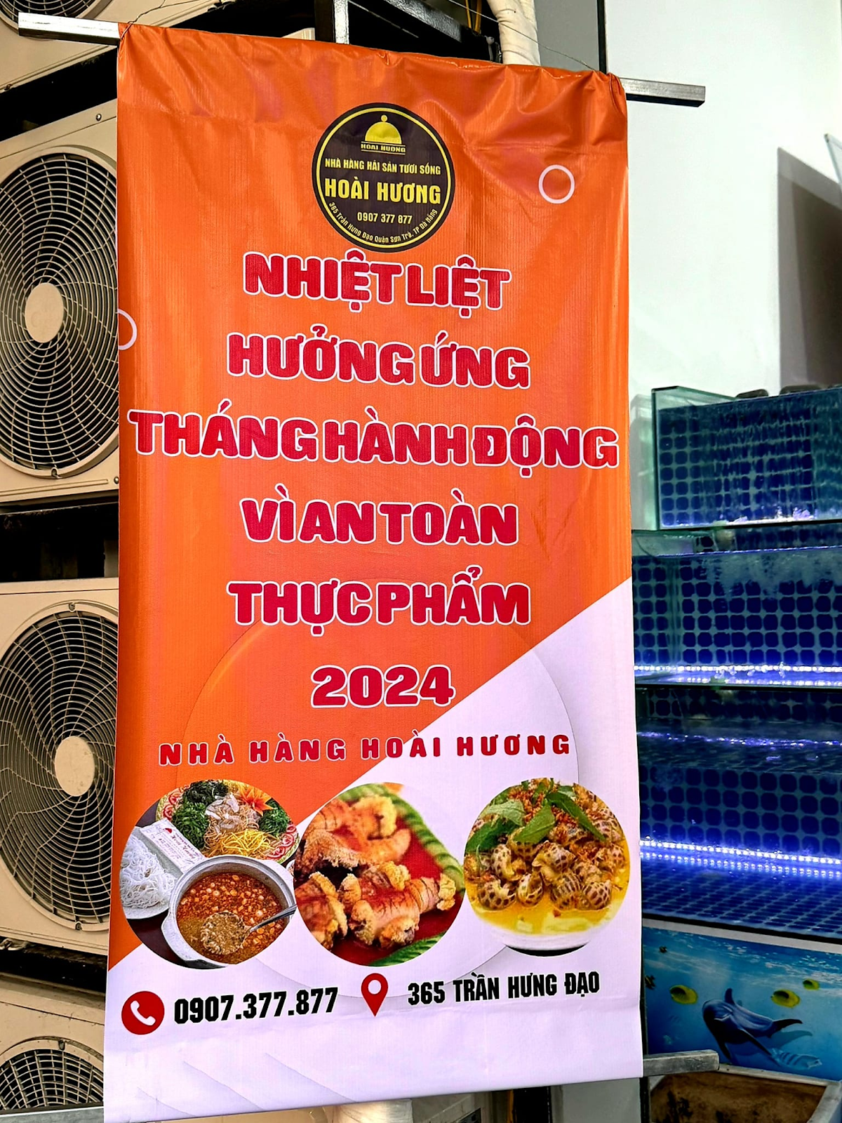 In băng rôn an toàn thực phẩm giá rẻ