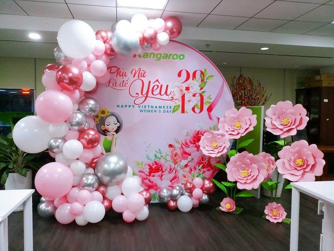 backdrop tròn sự kiện Backdrop Tròn Trang Trí Sự Kiện