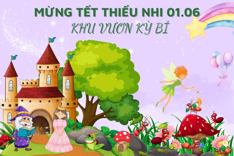Background mừng tết thiếu nhi 1/6 25+ Mẫu Backdrop Quốc Tế Thiếu Nhi 1/6 Đẹp, Tươi Sáng