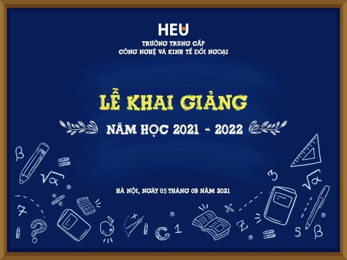 backdrop lễ khai giảng