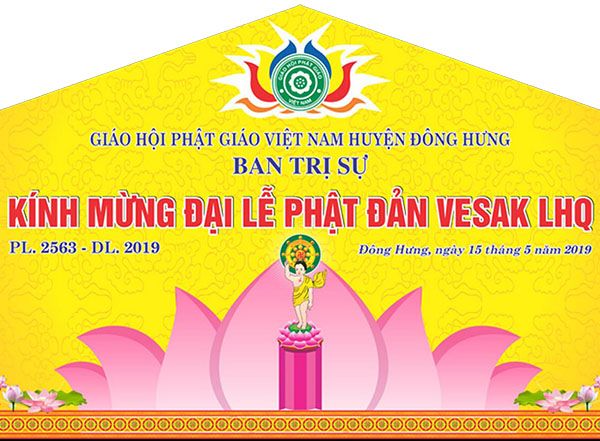 Background mừng đại lễ vesak 30+ Mẫu Backdrop Phật Đản Đẹp, Trang Trọng, Ý Nghĩa