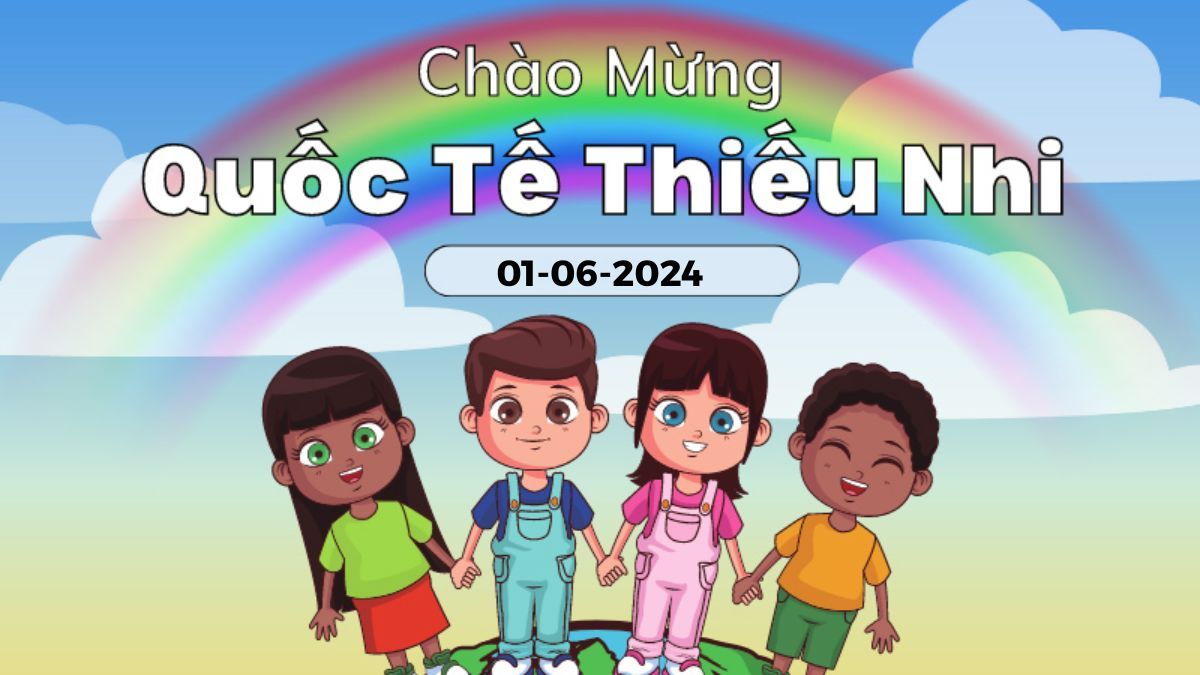 background ngày quốc tế thiếu nhi 25+ Mẫu Backdrop Quốc Tế Thiếu Nhi 1/6 Đẹp, Tươi Sáng