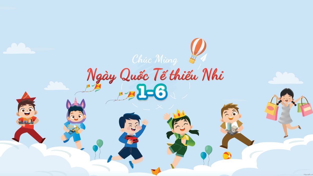 background ngày quốc tế thiếu nhi 25+ Mẫu Backdrop Quốc Tế Thiếu Nhi 1/6 Đẹp, Tươi Sáng