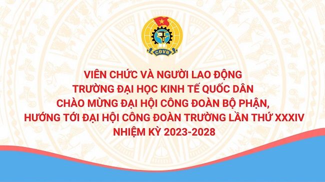 Backdrop đại hội công đoàn 22+ Mẫu Background, Backdrop Đại Hội Công Đoàn Đẹp