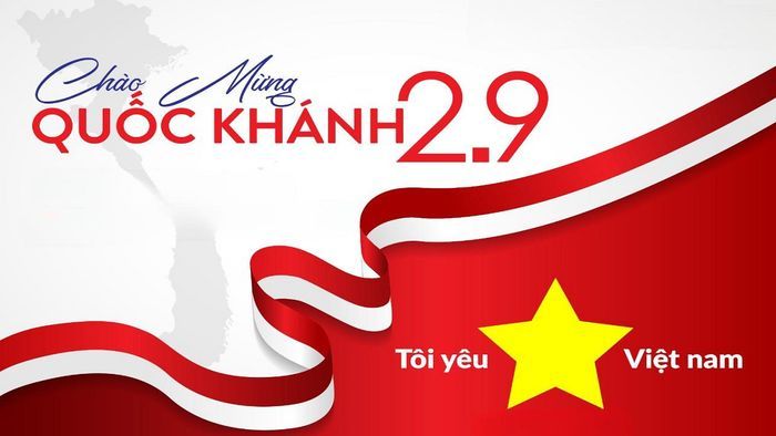 Phông nền chào mừng quốc khánh 2.9 
