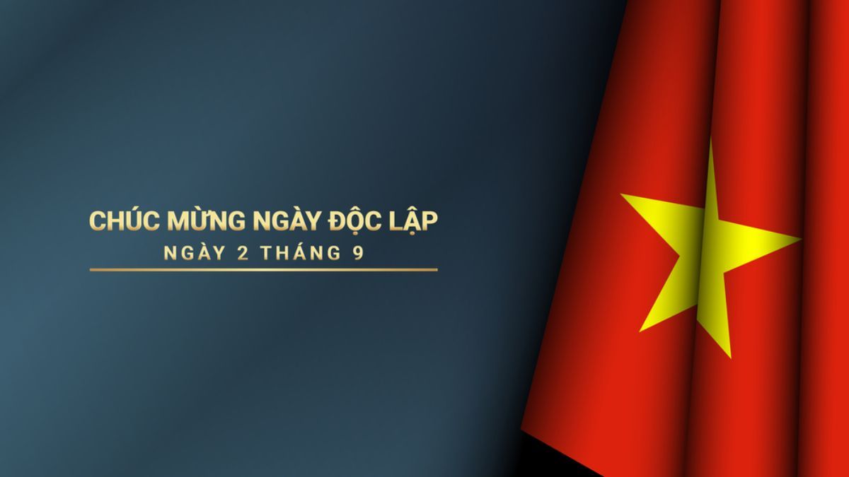 background mừng lễ 2/9 