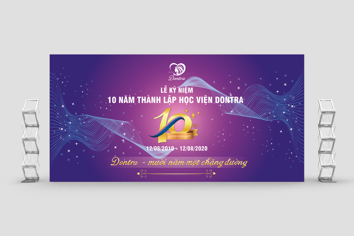Vai trò của backdrop lễ kỷ niệm trong sự kiện