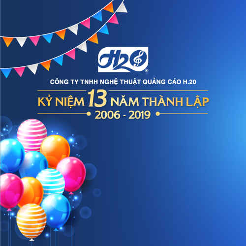 Phông nền sự kiện kỷ niệm thành lập 