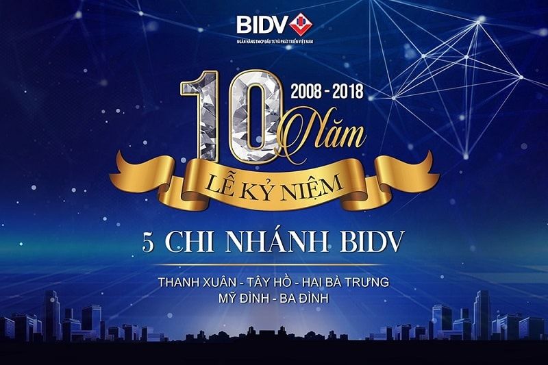 Phông backdrop check in lễ kỷ niệm 