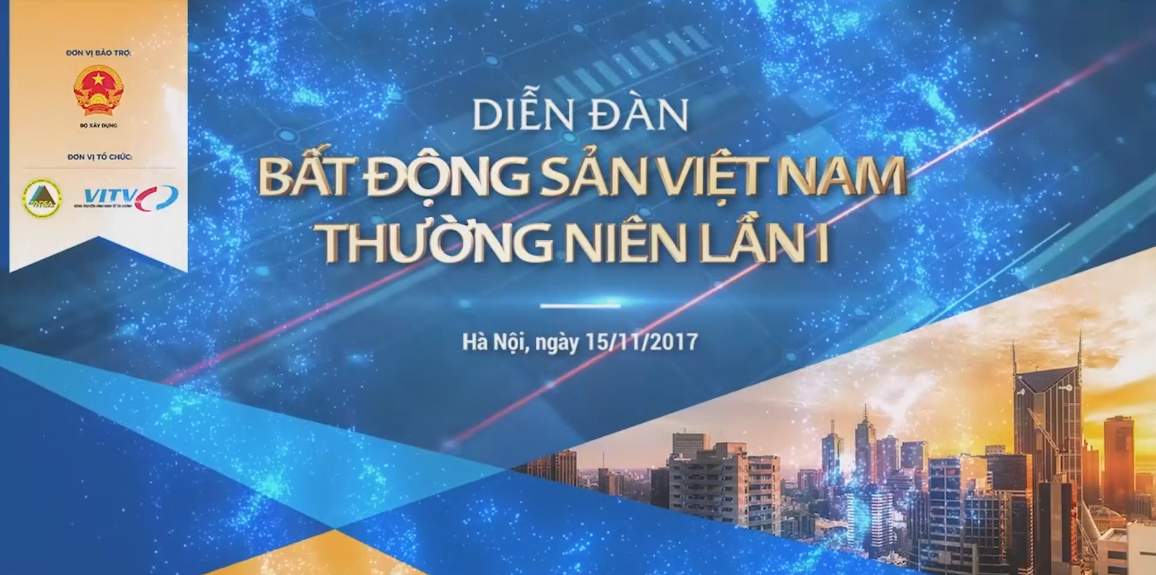Background diễn đàn bất động sản 