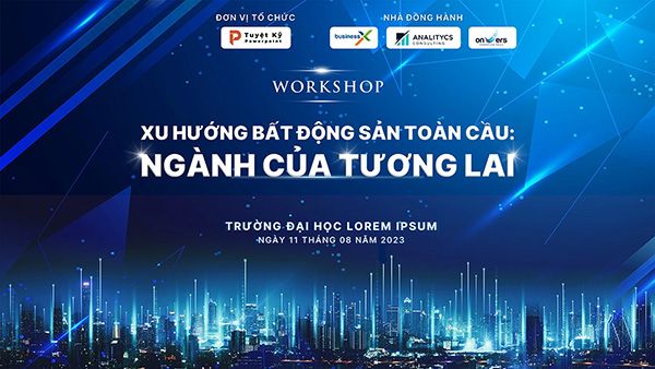 Các chất liệu làm backdrop bất động sản phổ biến