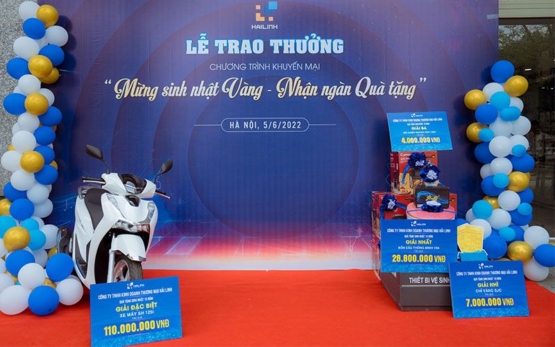 Background lễ trao thưởng