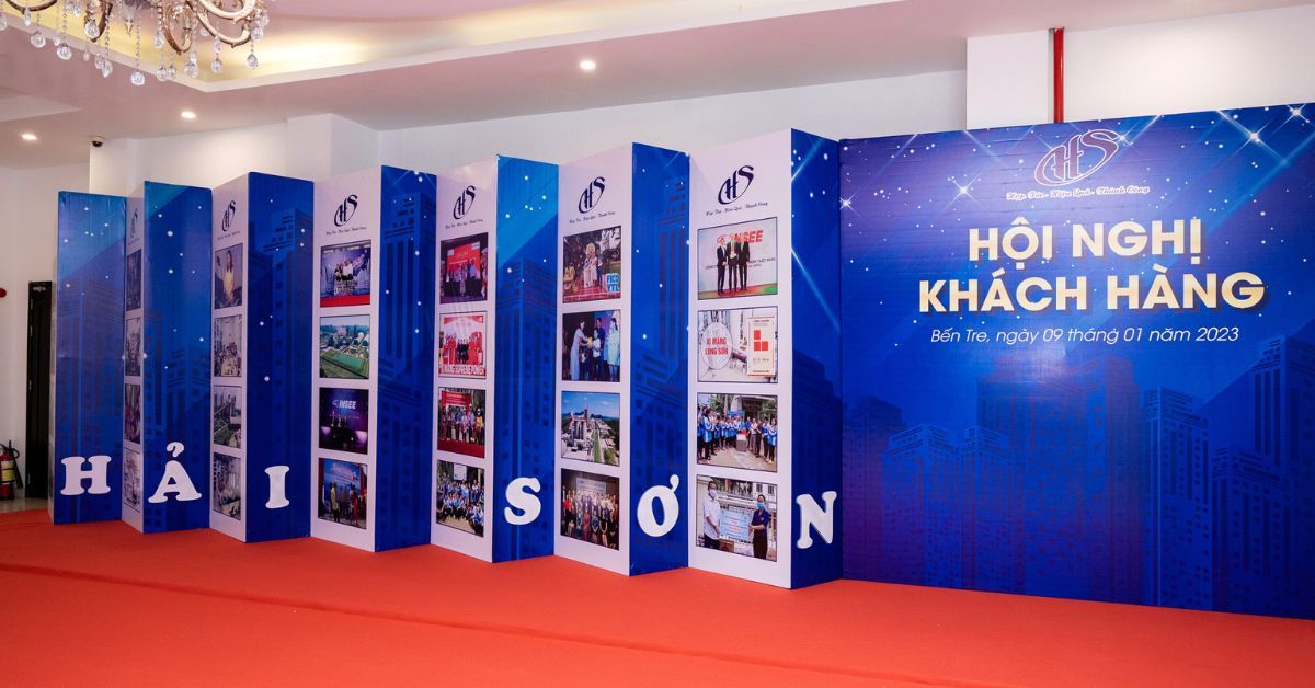Vai trò của backdrop trong sự kiện